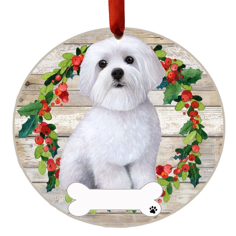 Maltese Ornament